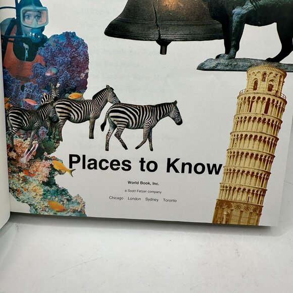 Childcraft The How And Why Library Volume 10 Places To Know Hardcover Book - Picture 4 of 5